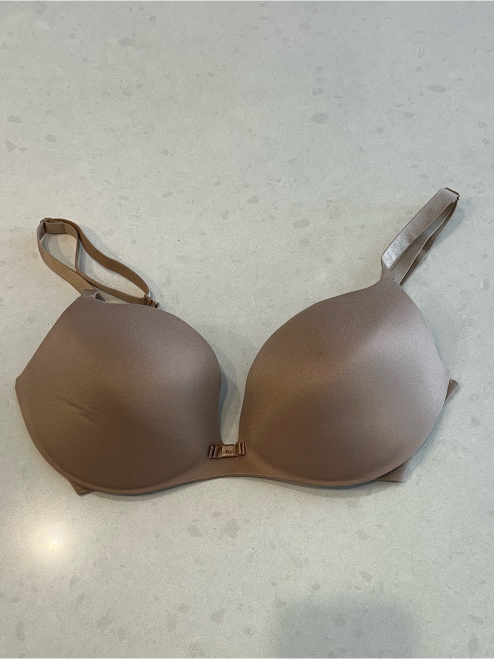 Victoria's Secret Smooth T-Shirt Bra in Taupe Brown